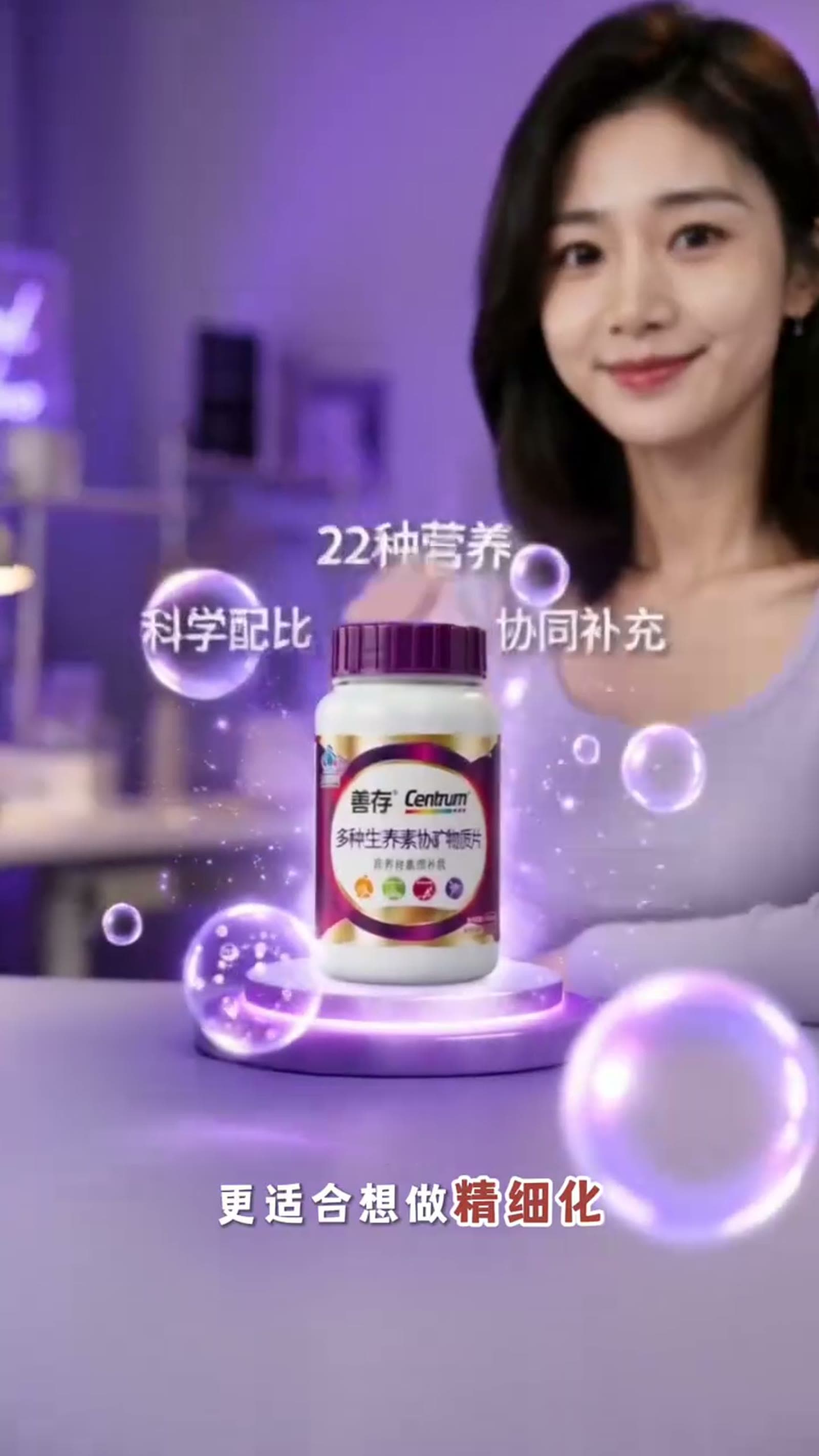 善存 · 22 种营养口播短片 3
