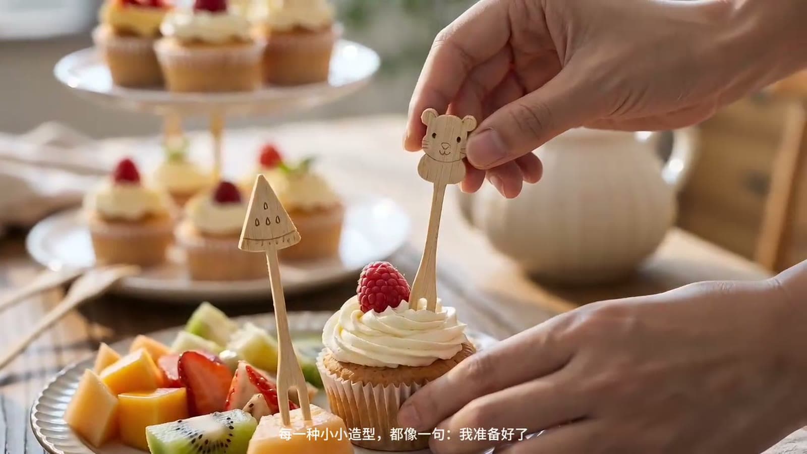 竹艺水果叉 产品短片 2